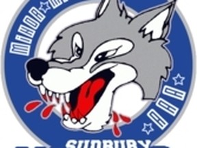 Sudbury minor midget Wolves logo