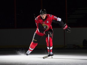 Senators defenceman Dion Phaneuf was one of several key players who sat out Sunday’s scrimmage for fanfest. (THE CANADIAN PRESS)