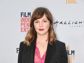 Director/Producer/Co-writer/Actress Amber Tamblyn attends the LA Film Festival premiere of Tangerine Entertainment's 'Paint It Black' at Bing Theater At LACMA on June 3, 2016 in Los Angeles, California. (Photo by Frazer Harrison/Getty Images)