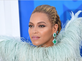 This file photo taken on August 28, 2016 shows Beyonce attending the 2016 MTV Video Music Awards at Madison Square Garden in New York. (Angela Weiss/AFP/Getty Images)