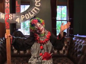 Clown Pat Payaso is running for a city council spot in Boston. (YouTube/STM Boston Election 2017)