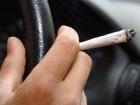 driving while high