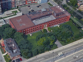 Google view of 350 King Edward Avenue, where Ottawa Public Health is investigating a case of tuberculosis.