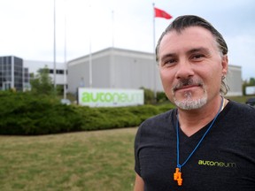 Peter Koyounian who works at Autoneum, and is the the plant chair for Unifor says that layoffs have already started at the northeast London plant due to fallout from the Cami strike. (MIKE HENSEN, The London Free Press)