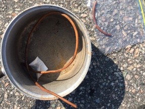 A cable believed to have been used during the Second World War was the cause of a “very significant” radiation reading at the city's landfill site in July.
Submitted photo
