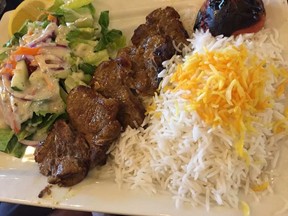 Lamb chops at Persis Grill