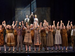 The Grand Theatre High School Project production of Evita runs at the Grand Theatre until Sept. 30. Tickets are available at the box office, online at grandtheatre.com, or by calling 519-672-8800. (MORRIS LAMONT, The London Free Press)