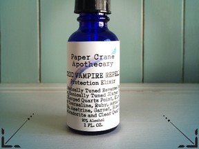 Website Goop is now selling something called “Psychic Vampire Repellent” for $30 a bottle.
