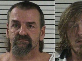 Jimmy Carson Messer and Bobby Lee Messer Jr. (Irdell County Sheriff's Office photos)