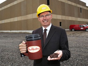 Don Schroeder is seen in a file photo. (CNW Group/Tim Hortons Inc./HO)