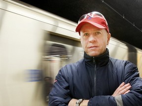 John Paul Attard, a TTC customer service representative, on Monday May 1, 2017. (Veronica Henri/Toronto Sun)