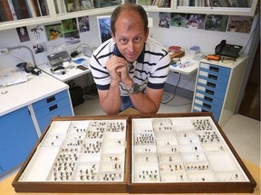 Jeff Skevington is an insect scientist who says there aren't as many insects as there used to be. TONY CALDWELL