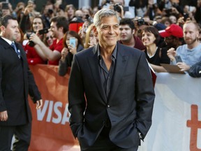 George Clooney attends the Toronto International Film Festival on Sept. 9, 2017. (Regina Wagner/Future Image/WENN.com)