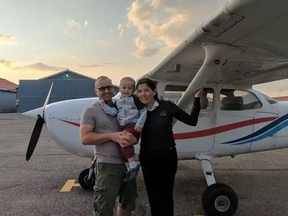 Veronica Drachici, the flight instructor, wife and mother killed in last week's Lake Huron plane crash. (GoFundMe)