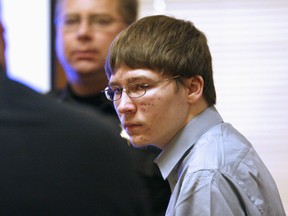 In this April 16, 2007, file photo, Brendan Dassey appears in court at the Manitowoc County Courthouse in Manitowoc, Wis. Dassey is a Wisconsin inmate who was featured in the "Making a Murderer" series. The 7th Circuit U.S. Court of Appeals in Chicago is set for Tuesday, Sept. 26, 2017, to consider arguments over whether Dassey should go free. He was sentenced to life in prison in 2007 after he told detectives he helped his uncle, Steven Avery, rape and kill photographer Teresa Halbach. (Dan Powers/The Post-Crescent, Pool, File)