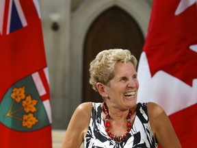 Premier Kathleen Wynne visits Peterborough on Wednesday, Aug. 2, 2017. (POSTMEDIA NETWORK/FILES)