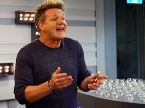 Gordon Ramsay at the Fairland supermarket building in Toronto on Tuesday September 26, 2017. (Dave Abel/Toronto Sun)