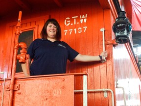 Dawn Miskelly, executive director with the Elgin County Railway Museum, said they’ve seen more than 6,000 visitors in 2017. It’s about a thousand more than last year, part of a local tourism increase seen across the Elgin-St. Thomas area. (Louis Pin, Times-Journal)