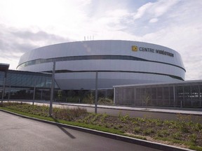 The Centre Videotron is shown on Sept. 8, 2015 in Quebec City. (THE CANADIAN PRESS/Jacques Boissinot)