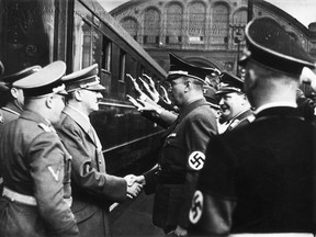 On October 1, 1938 German troops occupied the newly designated territory Sudetenland following the signing of the Munich Agreement, which acceded to Hitler's demand that the German inhabited border regions of Czechoslovakia be ceded to Germany.
