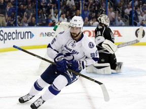 You won't get an argument here for suggesting that Tampa Bay's Nikita Kucherov is the No. 1 winger available in this year's fantasy drafts. (AP)