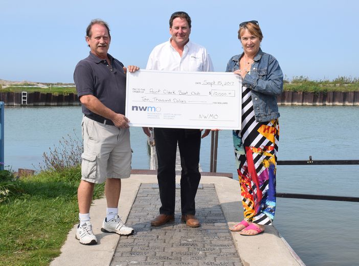 Nuclear Waste Management Organization contributes 10,000 to Point