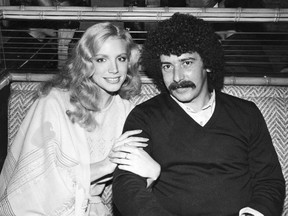 Mark Bonokoski (right) with former Playboy Playmate Shannon Tweed. (Supplied Photo)