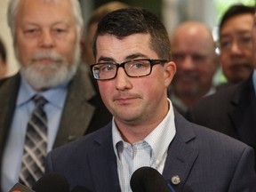 United Conservative Party interim leader Nathan Cooper. Jason Franson / The Canadian Press