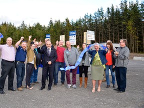 City of Belleville photo
Officials celebrate opening of Thurlow site