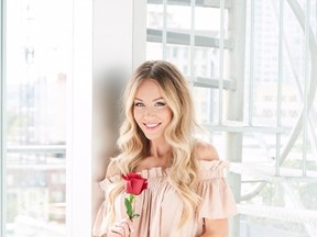 Bachelorette Canada's Jasmine Lorimer, shown in a handout photo, admits that she's not good at dating in the digital age. (THE CANADIAN PRESS/HO-W Network)