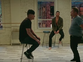 Channing Tatum trains James Corden for Magic Mike role (YouTube screengrab)