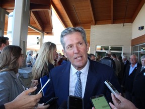 Premier Brian Pallister was in Morden Thursday, Sept. 28, 2017, to open a $38.7 million personal care home.
Greg Vandermeulen/Postmedia network