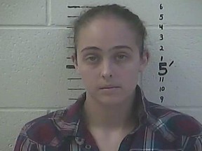 Cassie Barker. (Hancock County Jail photo)