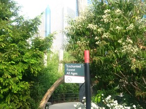 The entrance to the Maggie Daley Park in Chicago, which Sarnia gardening expert John DeGroot describes as a green oasis within Chicago’s bustling central business district. (John DeGroot photo)
