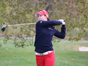 South Korean Seo-yun Kwon won out with a par on the first playoff hole at the World junior girls championship at The Marches Golf Club. (Golf Canada)