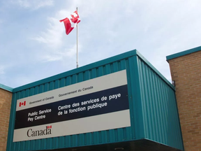 The Public Service Pay Centre is shown in Miramichi, N.B., on Wednesday, July 27, 2016.