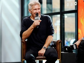 Harrison Ford visits Build Series to discuss the movie 'Blade Runner 2049' at Build Studio on September 27, 2017 in New York City. (Photo by Nicholas Hunt/Getty Images)