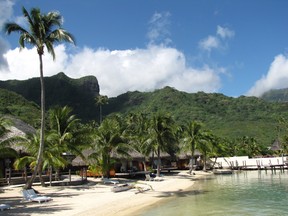 Tahiti is a marvellous destination, with crystal-clear lagoons and those famous, overwater bungalows. JIM BYERS PHOTO