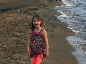 Cyr Lamontagne has been working with Hands the Family Help Network and Community Living North Bay to find a placement for her six-year-old daughter Lexie Theriault.