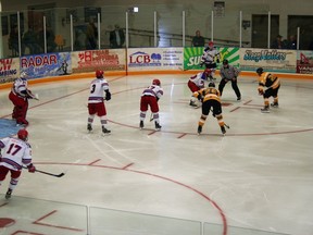 The Radars faced off against the Dunlops this past weekend, taking the win 3-2.