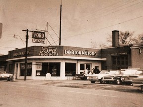Lambton Motors was located at 200 Vidal St. from 1952 until 1964.
Handout/Sarnia This Week