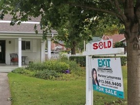 TIM MEEKS/THE INTELLIGENCER
Monthly real estate numbers in the Quinte area are continuing the downward trend of the past few months with September 2017 dollar sales for all property types decreasing by 13.5 per cent from September 2016.