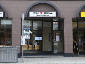Heart of Ottawa Medical Clinic 270 Elgin St. JEAN LEVAC / POSTMEDIA NEWS