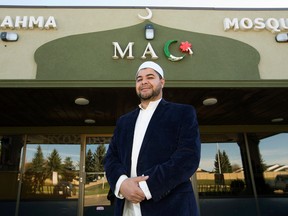 Imam Dr. ElSayed Amin poses for a photo outside the MAC Islamic Centre, 6104 172 St., in Edmonton Thursday Oct. 5, 2017.