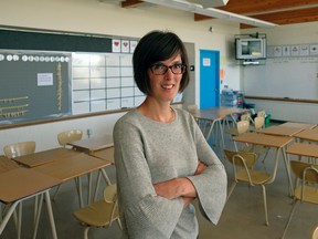 Renée Englot is a teacher at Ottewell Junior High School in Edmonton. Her grade 9 class is advocating for new high schools in Edmonton by writing letters to their school trustee candidates, MLAs, and the education minister.  
Larry Wong