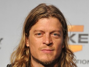 Wes Scantlin of Puddle of Mudd arrives at Spike TV's 7th Annual Video Game Awards at the Nokia Event Deck at LA Live on December 12, 2009 in Los Angeles, California. (Photo by Frazer Harrison/Getty Images/File)