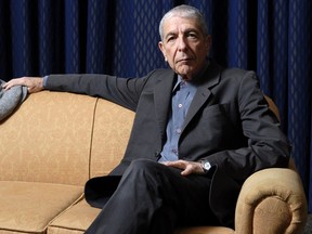 Leonard Cohen sits for a portrait, in Toronto on Saturday, February 4, 2006. Cohen's final book, which he finished in the months before his death in November, will hit shelves next year. THE CANADIAN PRESS/Aaron Harris
