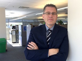 Scott Harris, at Correctional Service Canada's regional Headquarters in Kingston on Thursday October 5 2017, has been appointed the new regional deputy commissioner for the Ontario Region. Ian MacAlpine /The Whig-Standard/Postmedia Network