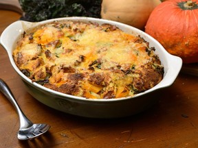 Squash and Kale Bread Pudding (MORRIS LAMONT, The London Free Press)