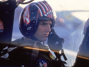 Tom Cruise in "Top Gun." (HO)